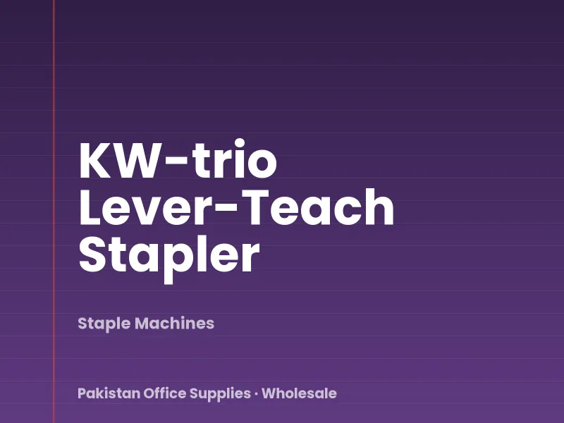 KW-trio Lever-Teach Stapler