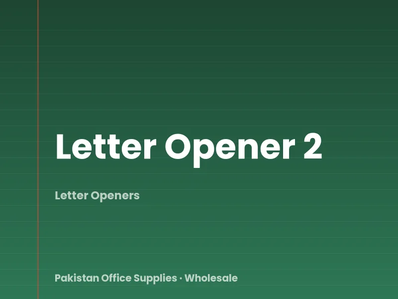 Letter Opener 2