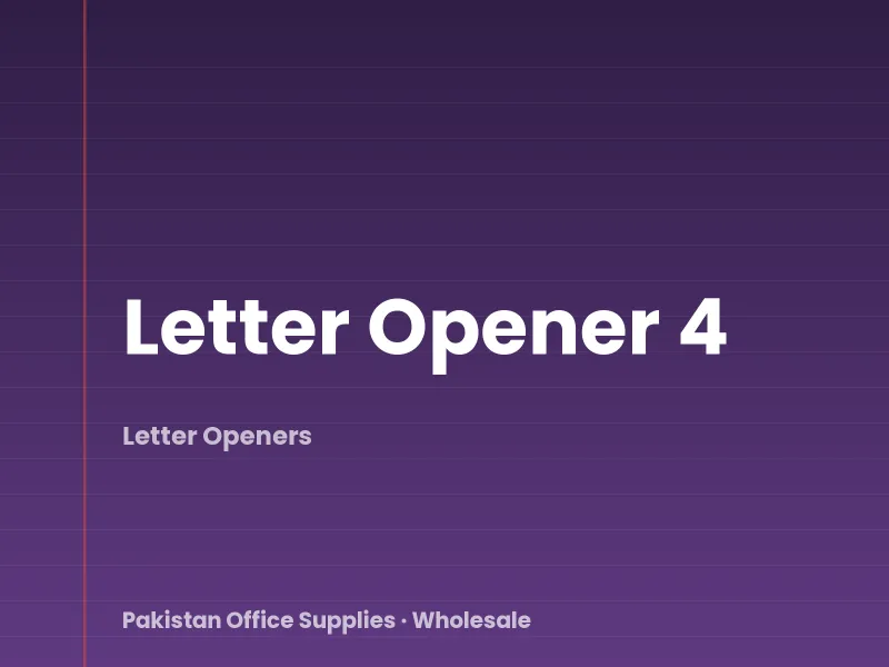 Letter Opener 4