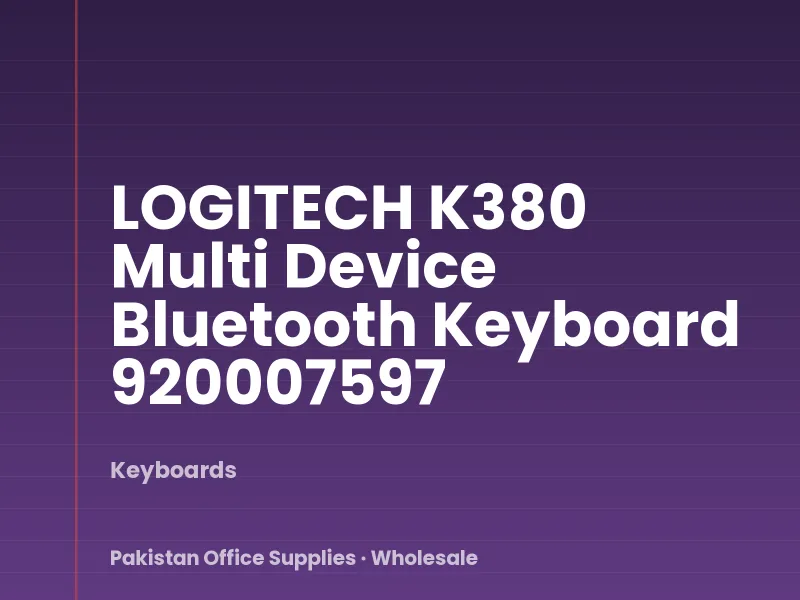 LOGITECH K380 Multi Device Bluetooth Keyboard 920007597