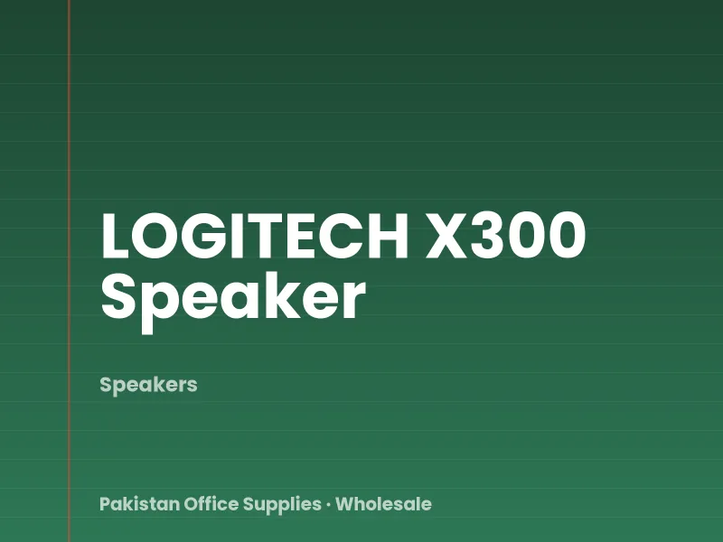 LOGITECH X300 Speaker