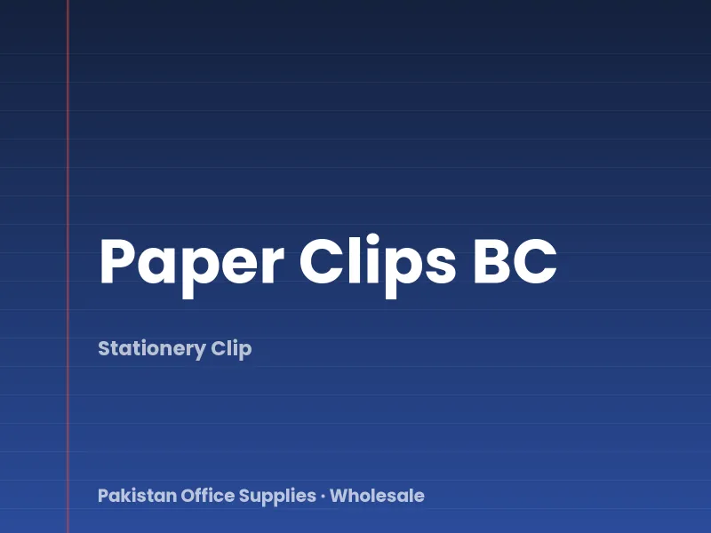 Paper Clips BC