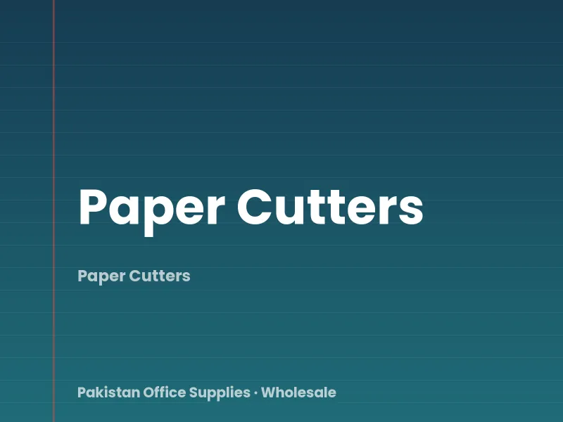 Paper Cutters