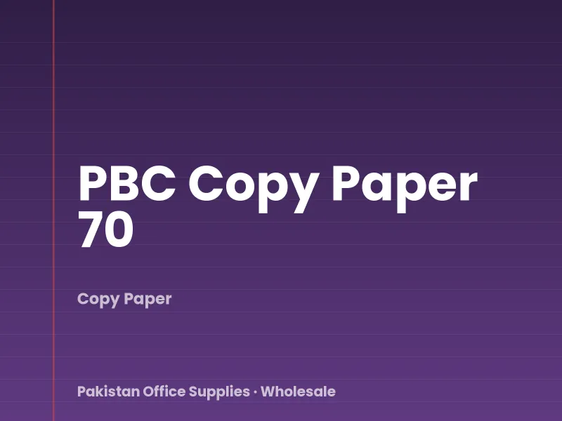 PBC Copy Paper 70