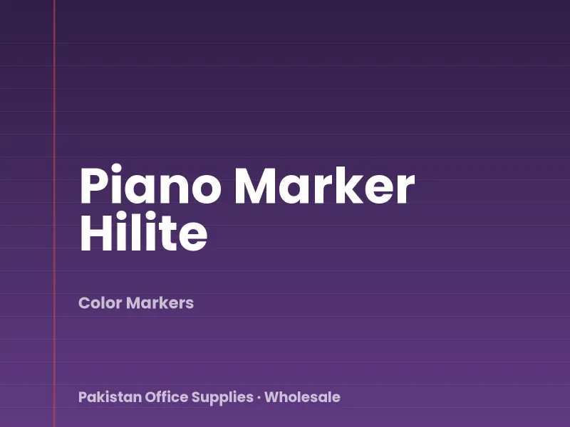 Piano Marker Hilite