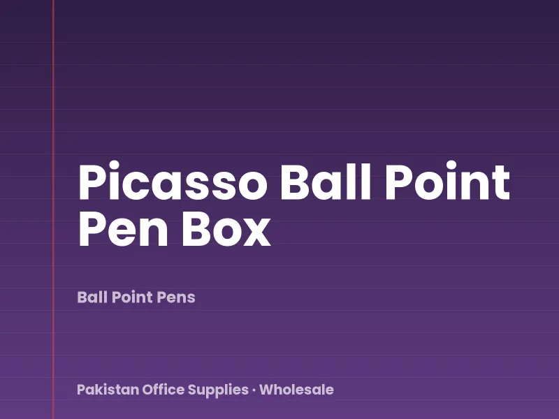 Picasso Ball Point Pen Box