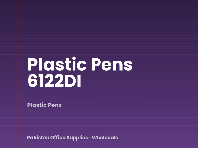 Plastic Pens 6122DI