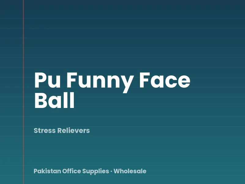 Pu Funny Face Ball