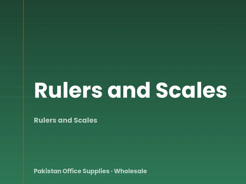 Rulers and Scales