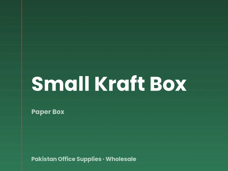Small Kraft Box