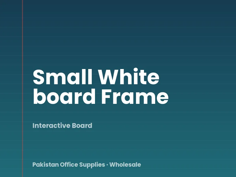 Small White board Frame