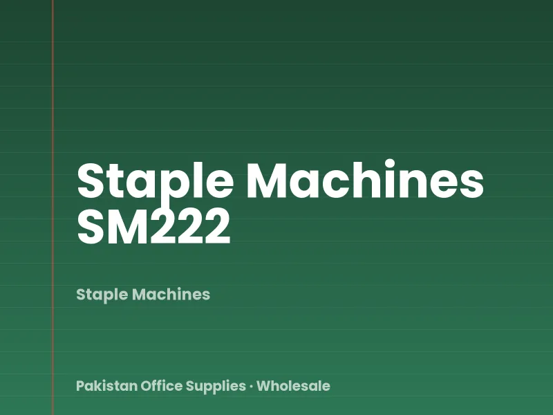 Staple Machines SM222