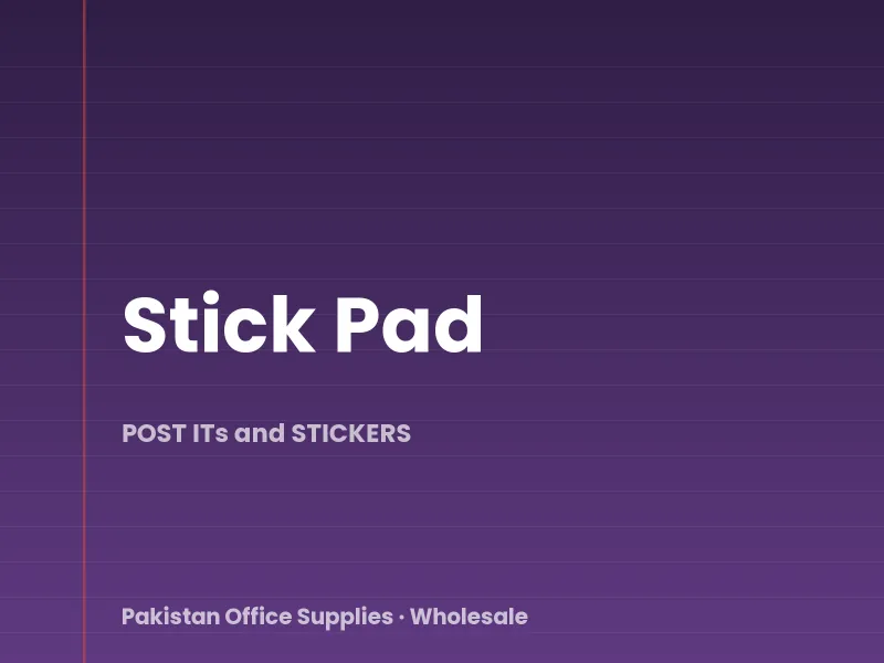 Stick Pad