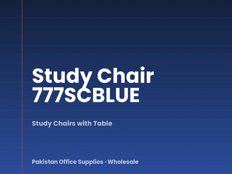 Study Chair 777SCBLUE