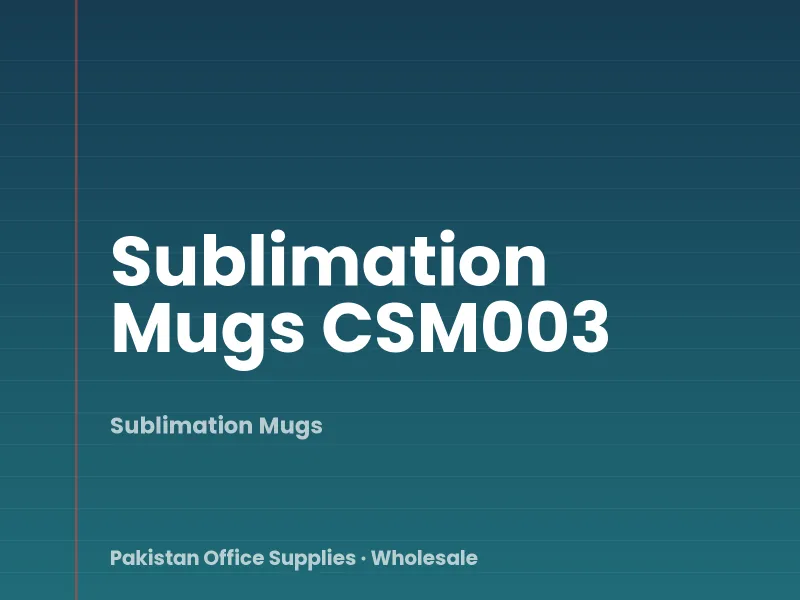 Sublimation Mugs CSM003