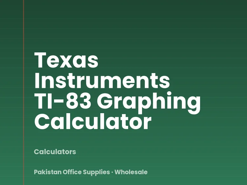 Texas Instruments TI-83 Graphing Calculator