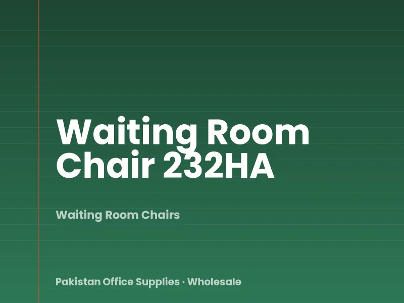 Waiting Room Chair 232HA