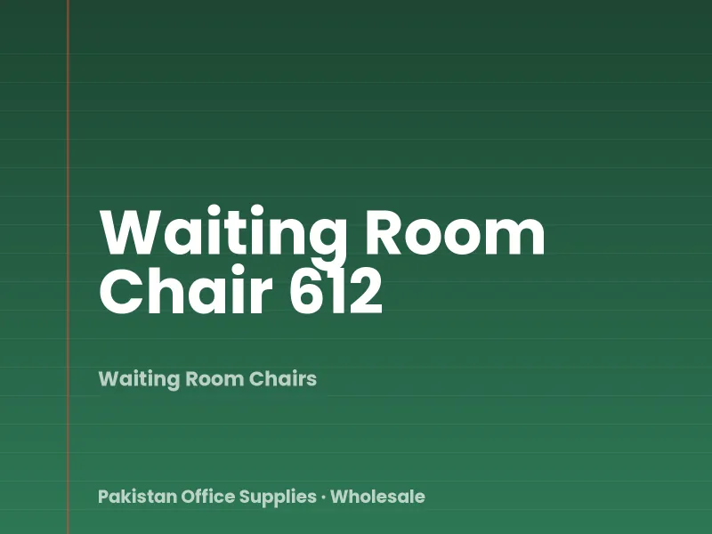 Waiting Room Chair 612