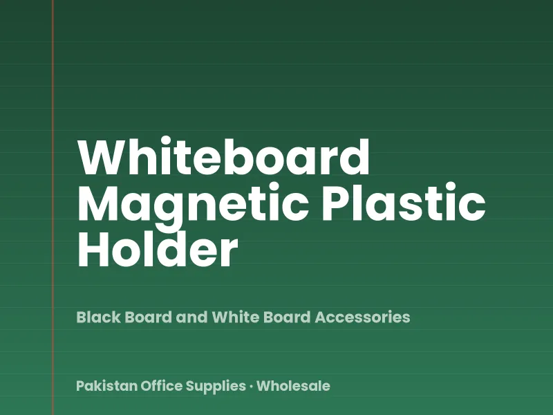 Whiteboard Magnetic Plastic Holder
