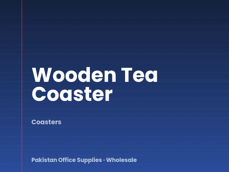 Wooden Tea Coaster