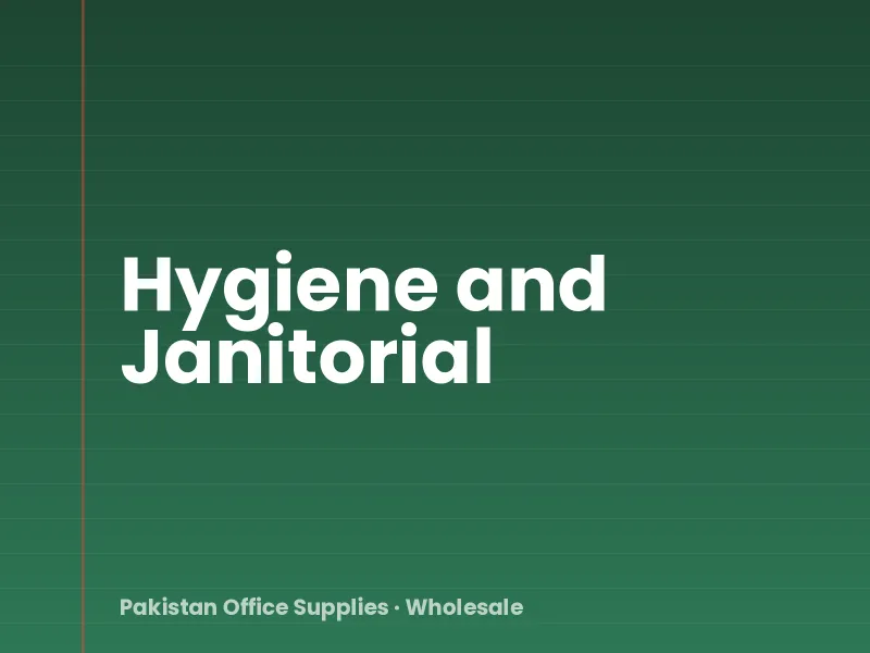 Hygiene and Janitorial