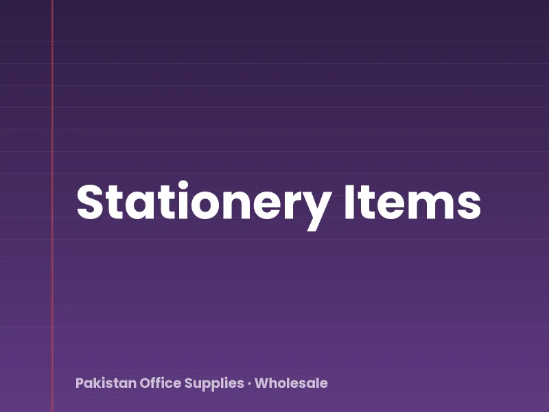 Stationery Items