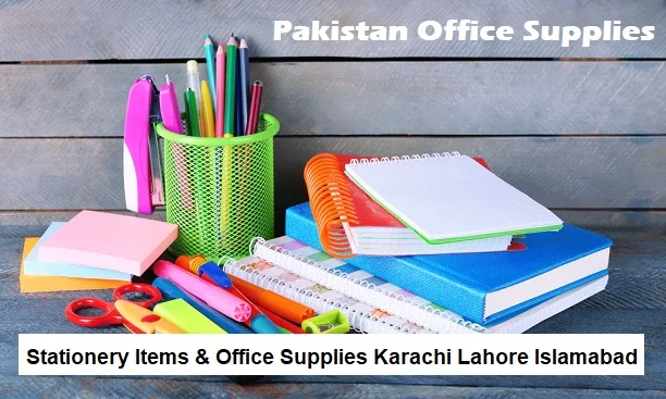 Stationery Items Karachi Lahore Islamabad Pakistan Office Supplies